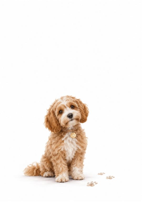 Welcome home to our new cavoodle